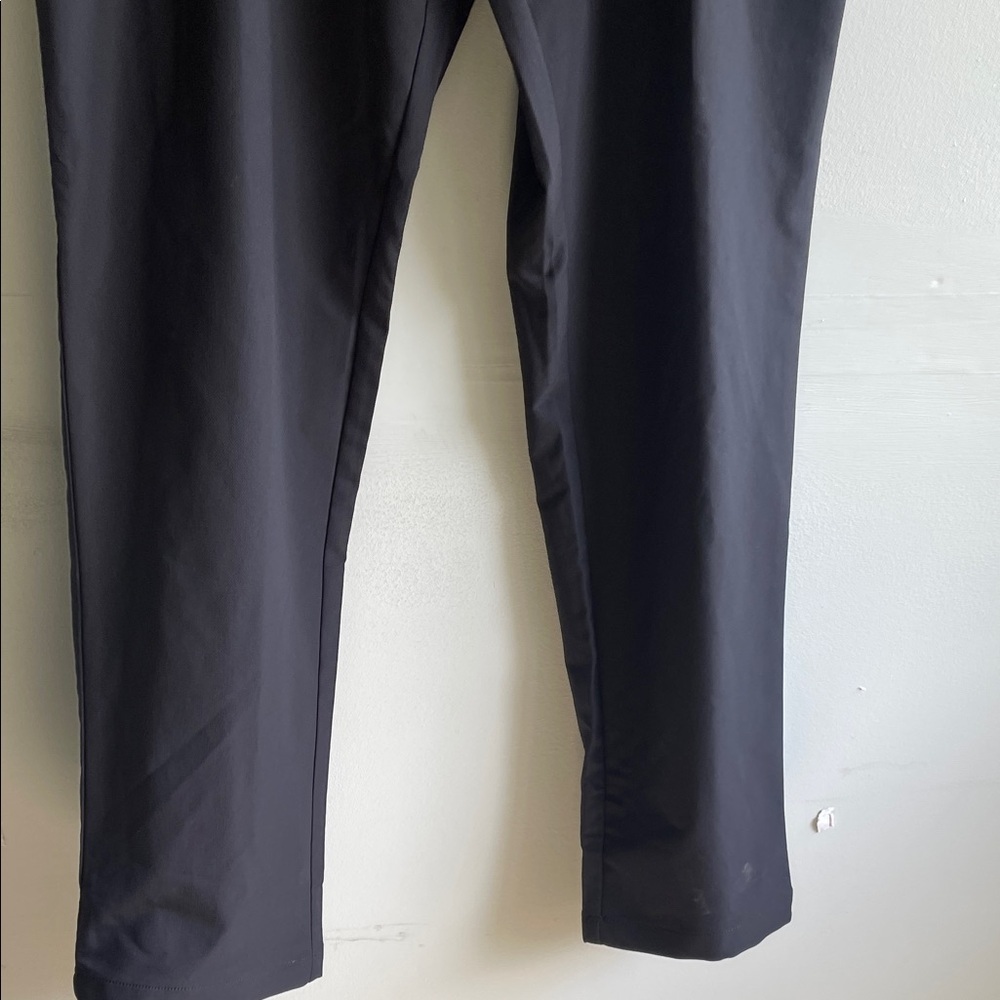 Banana Republic Timber Wolf Black Pants Men’s 36X32 Straight Leg Chino Mid Rise - Picture 5 of 9